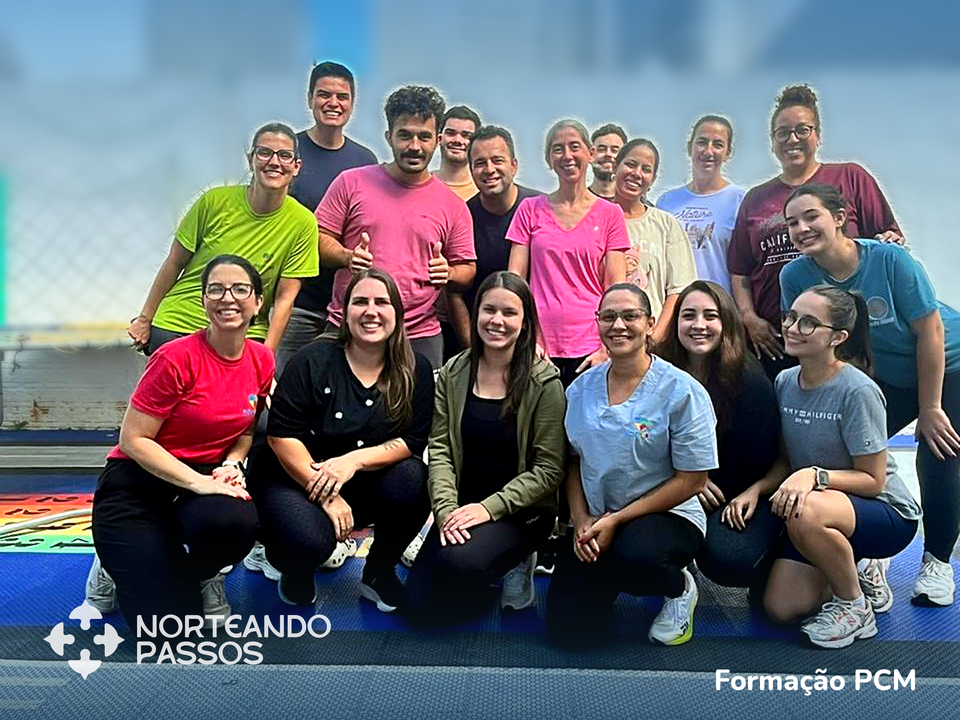 Equipe de profissionais da formação PCM P2 da Norteando Passos