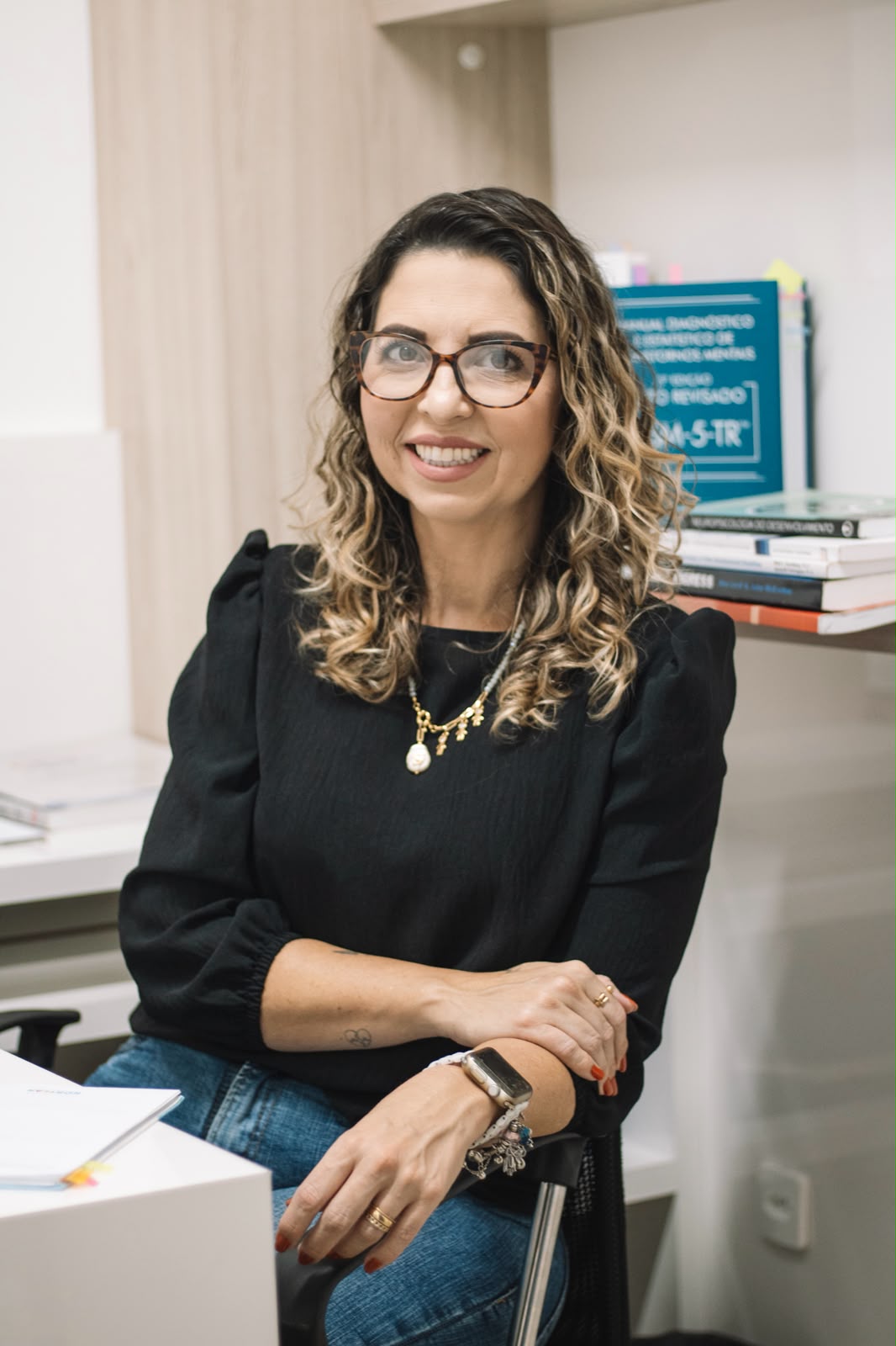 Retrato da instrutora Samille Cristina Cabral