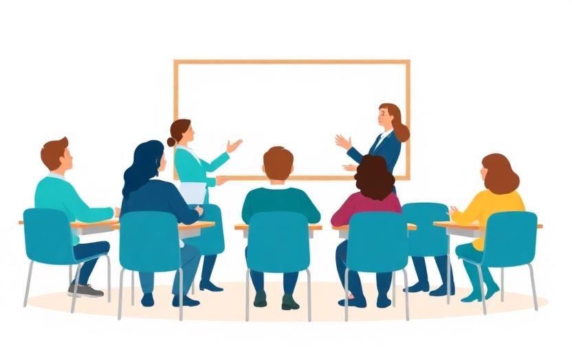 Formação para professores e equipe pedagógica em sala de aula